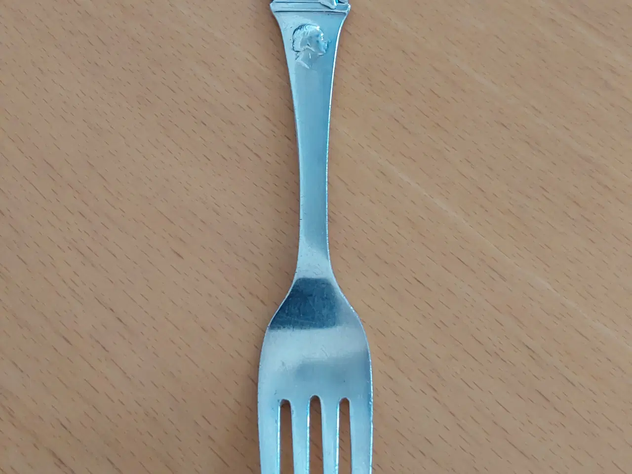 Billede 1 - H. C. Andersen gaffel - Fyrtøjet - sølvplet