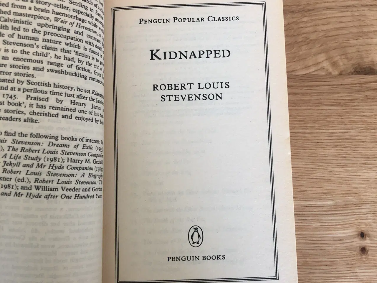 Billede 2 - Robert Louis Stevenson: Kidnapped