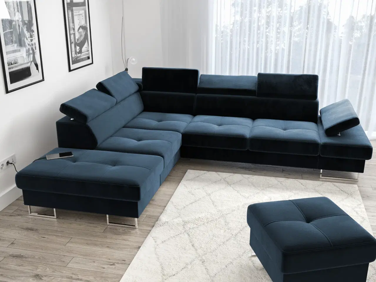 Billede 8 - GALAKSE HJØRNESOFA  225X280