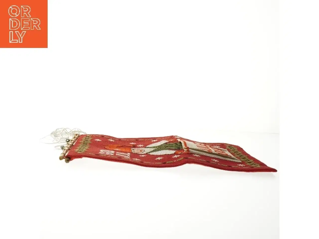 Billede 3 - Broderet julepost ophæng (str. 38x24 cm)