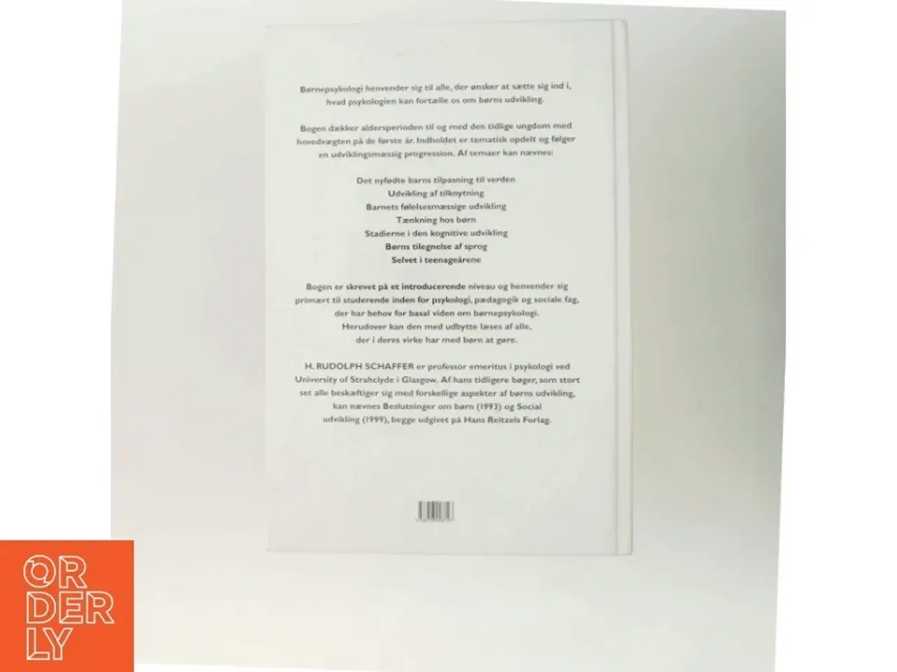 Billede 3 - Børnepsykologi af H. R. Schaffer (Bog)