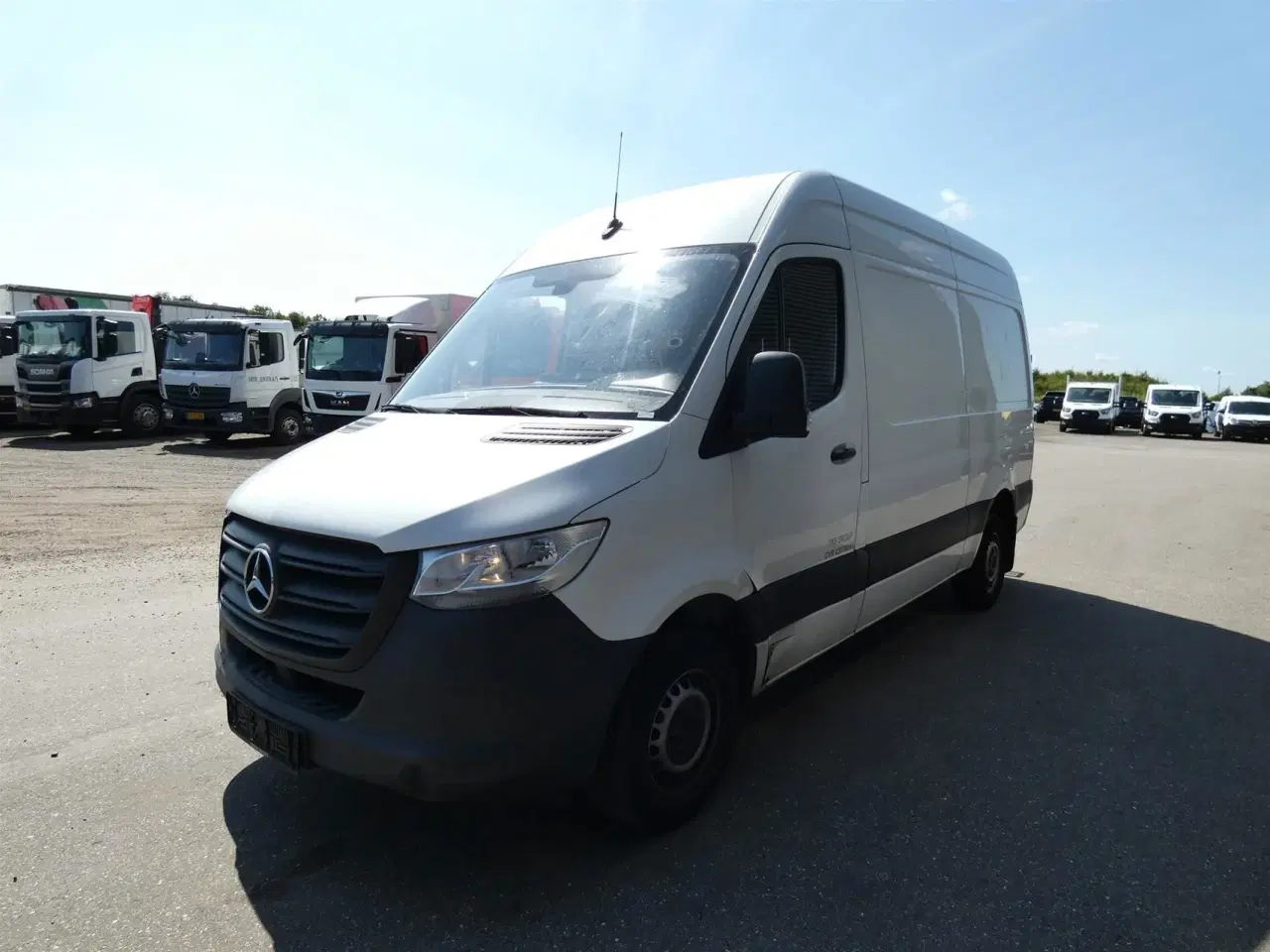 Billede 4 - Mercedes-Benz Sprinter 316 2,1 CDI A2 H2 RWD 163HK Van 6g