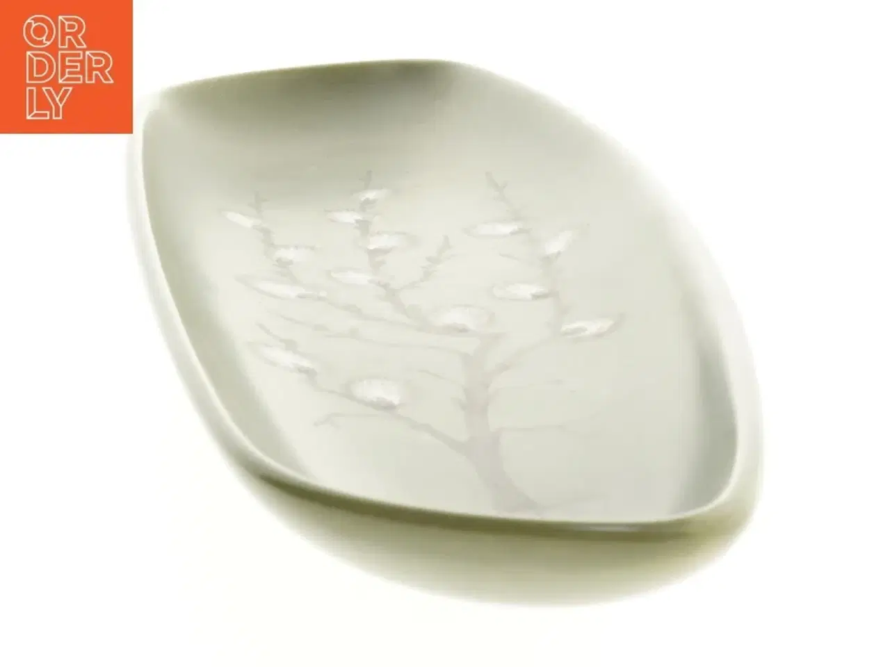 Billede 2 - Aflangt bordfad med motiv (str. 53x15 cm)