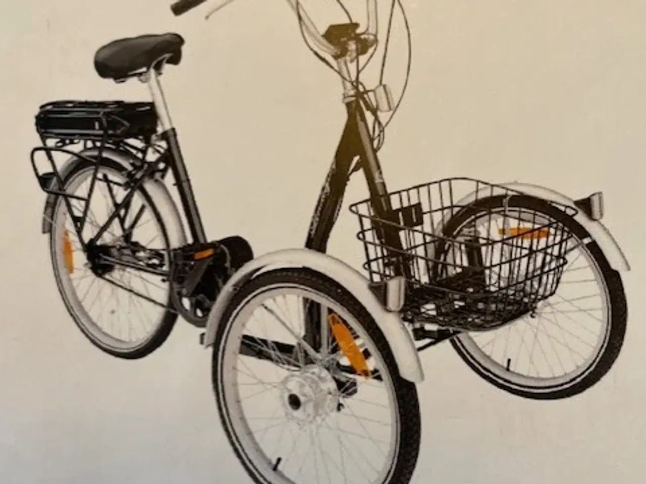 Billede 1 - Lindebjerg Model F 7 gear El trehjulet cykel