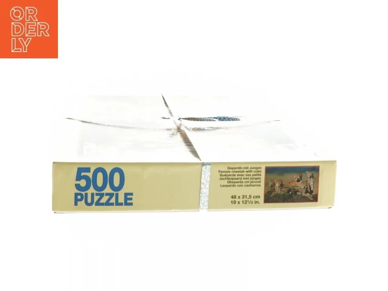 Billede 2 - Puslespil med geparder, 500 brikker