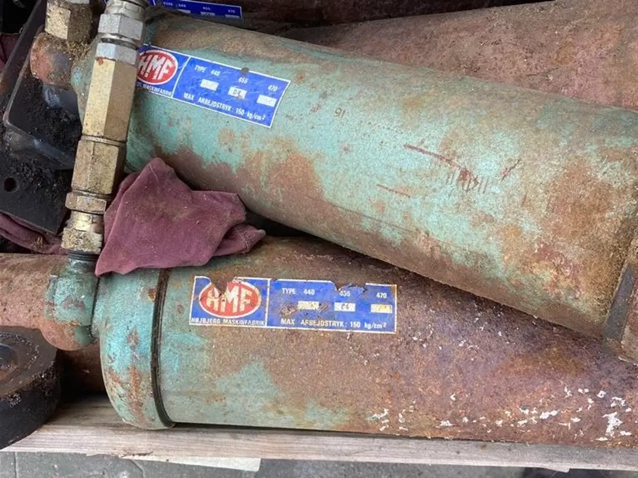 Billede 4 - - - - HMF diverse tipcylindre 11 stk a 1000 kr.