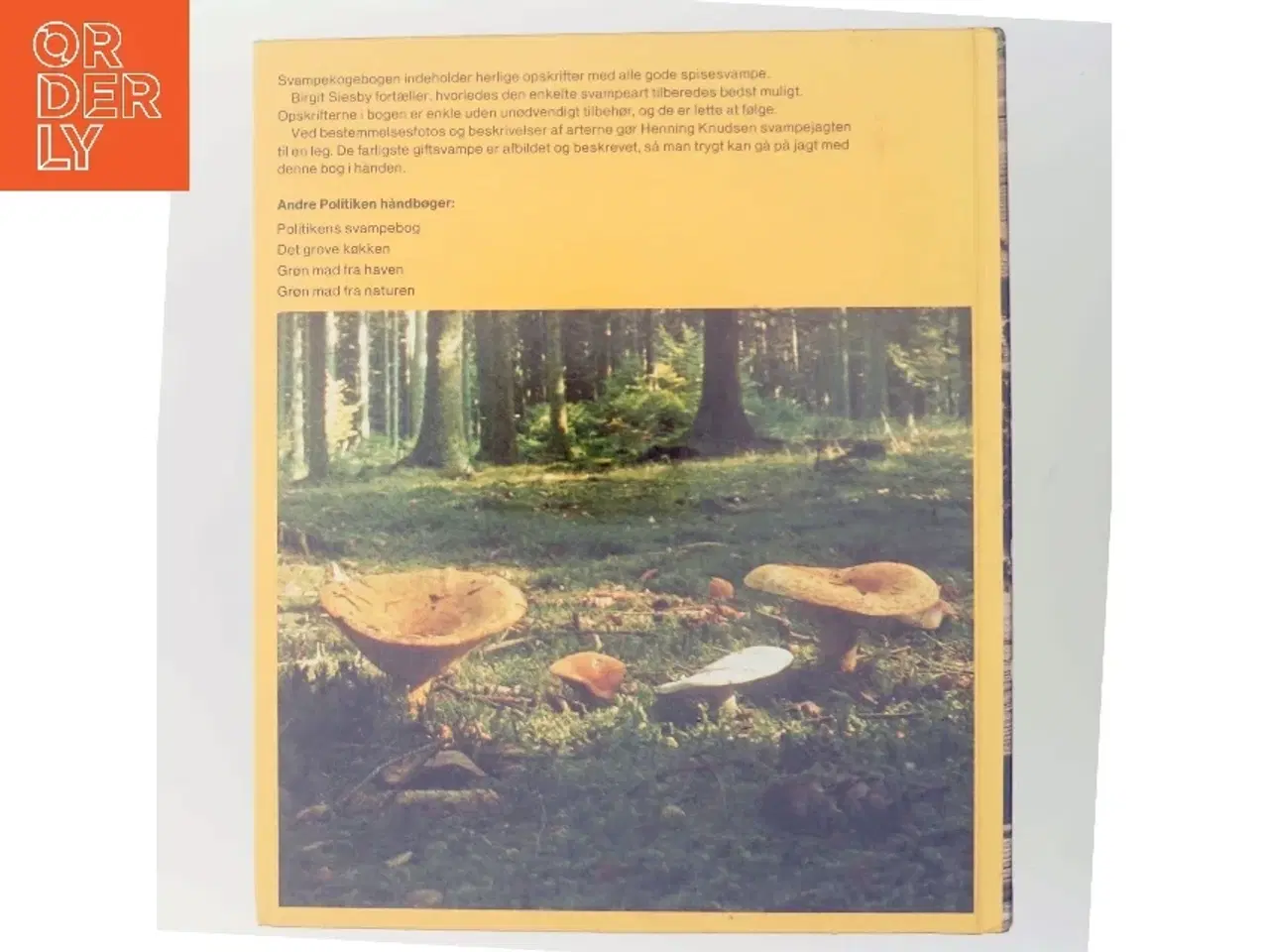 Billede 3 - Politikens svampe kogebog fra Poliitken