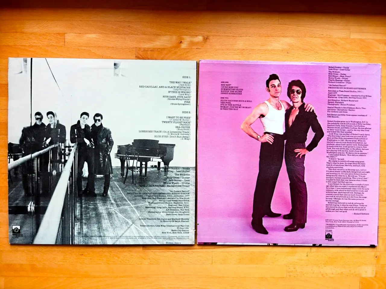 Billede 2 - LP, Robert Gordon with Link Wray x2