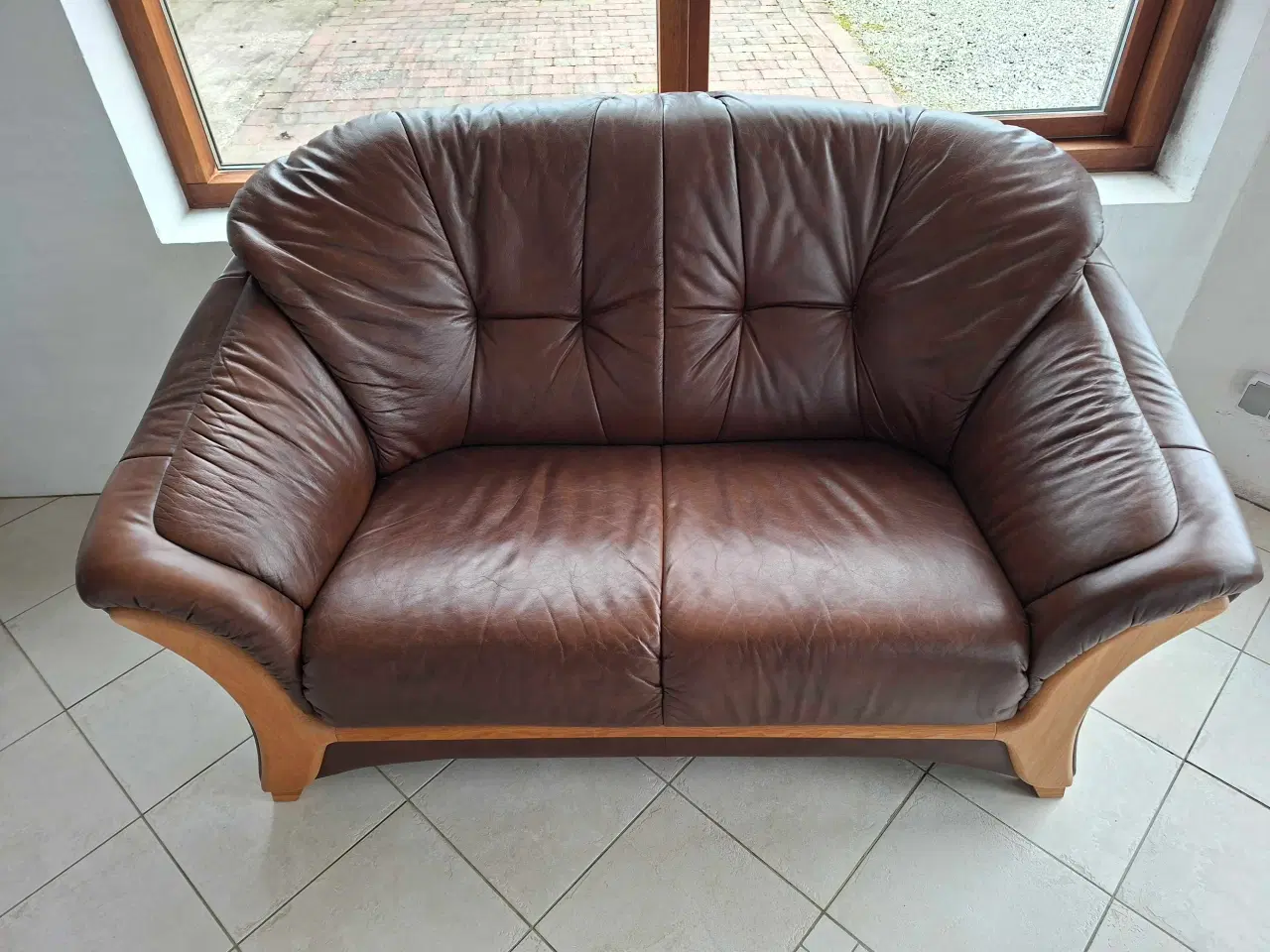 Billede 1 - Lædersofaer 2. og 3.
