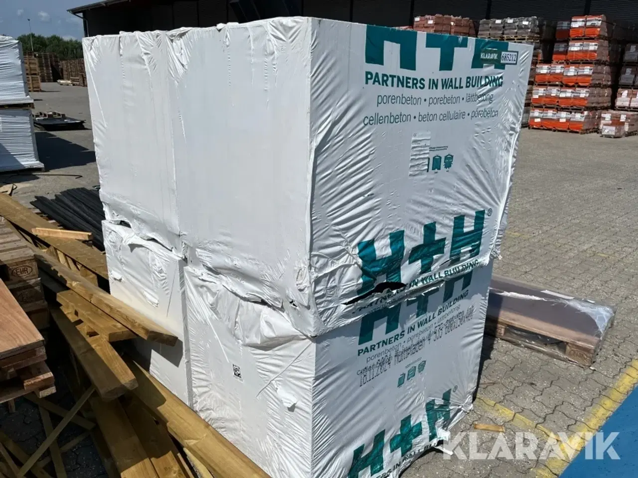Billede 1 - Porebeton H+H Multipladen 4-535 4 paller