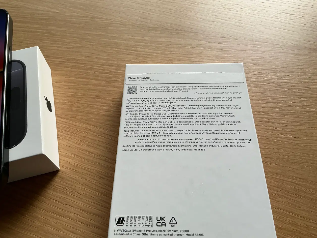 Billede 2 - Apple iPhone 16 Pro Max 256gb fra slut februar 25