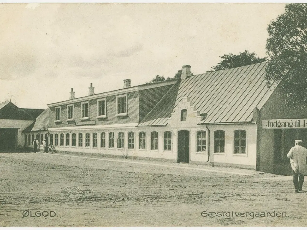 Billede 1 - Gæstgivergården, Hotel Ølgod, 1908