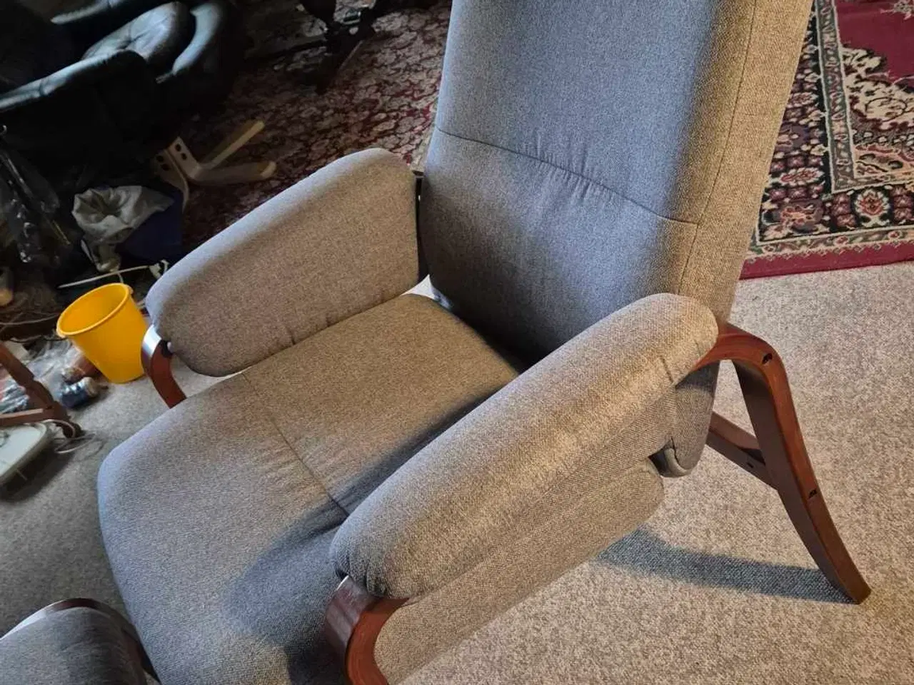 Billede 4 - Otiumstol med fodskammel