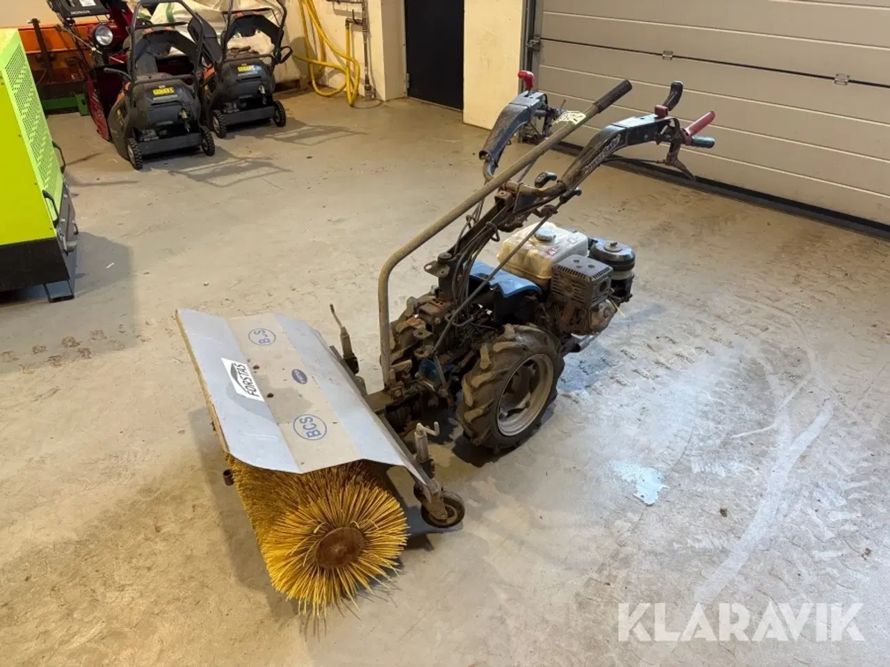 Billede 1 - 2-hjulet traktor BCS MC 728 med fejekost