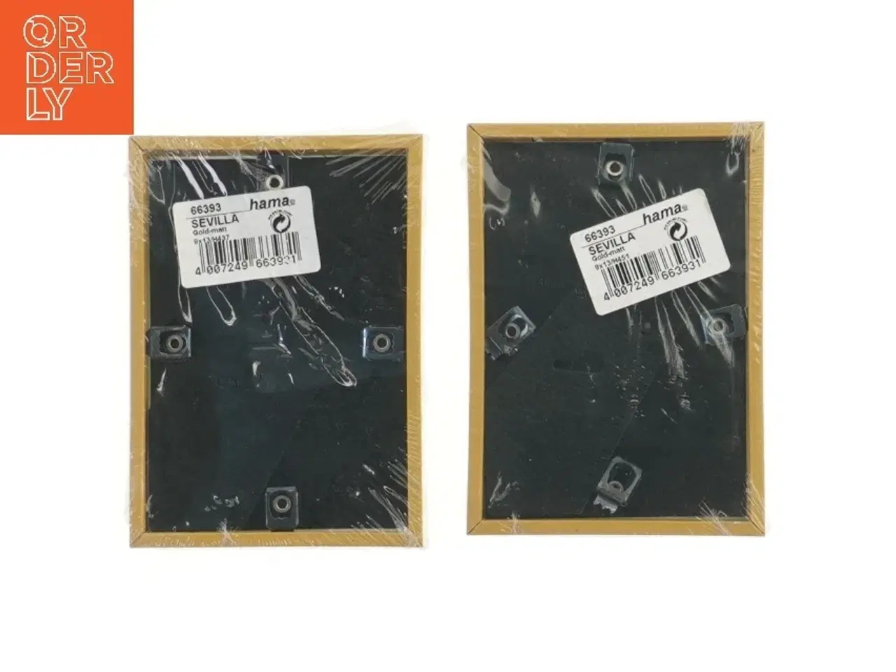 Billede 2 - Nye Metal billedrammer 9x13 cm fra hama (str. 2 styk, 9x13 cm)