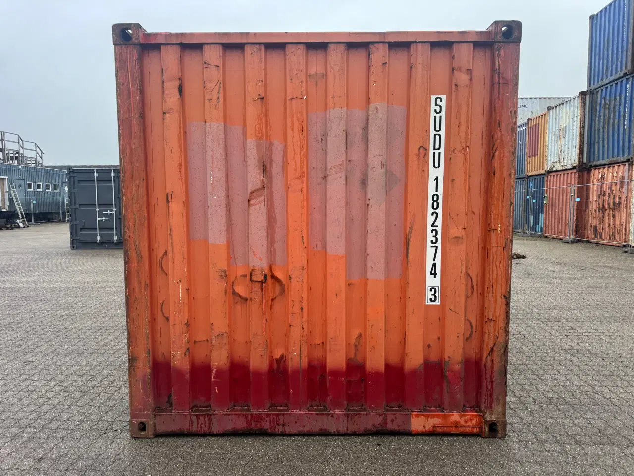 Billede 4 - Brugt 20 fods Isoleret Container-ID: SUDU 182374-3