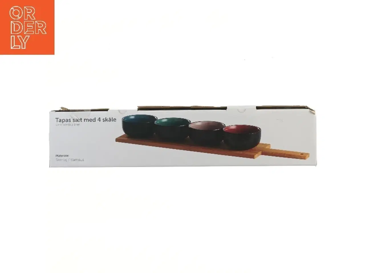 Billede 2 - Tapas sæt med skåle og bræt fra Coop (str. 50x10 og ø 9 cm)