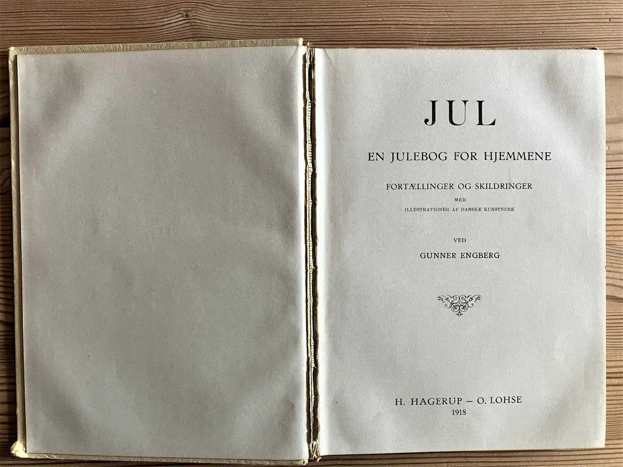 Billede 2 - JUL. Fin antik julebog, 105 år gammel