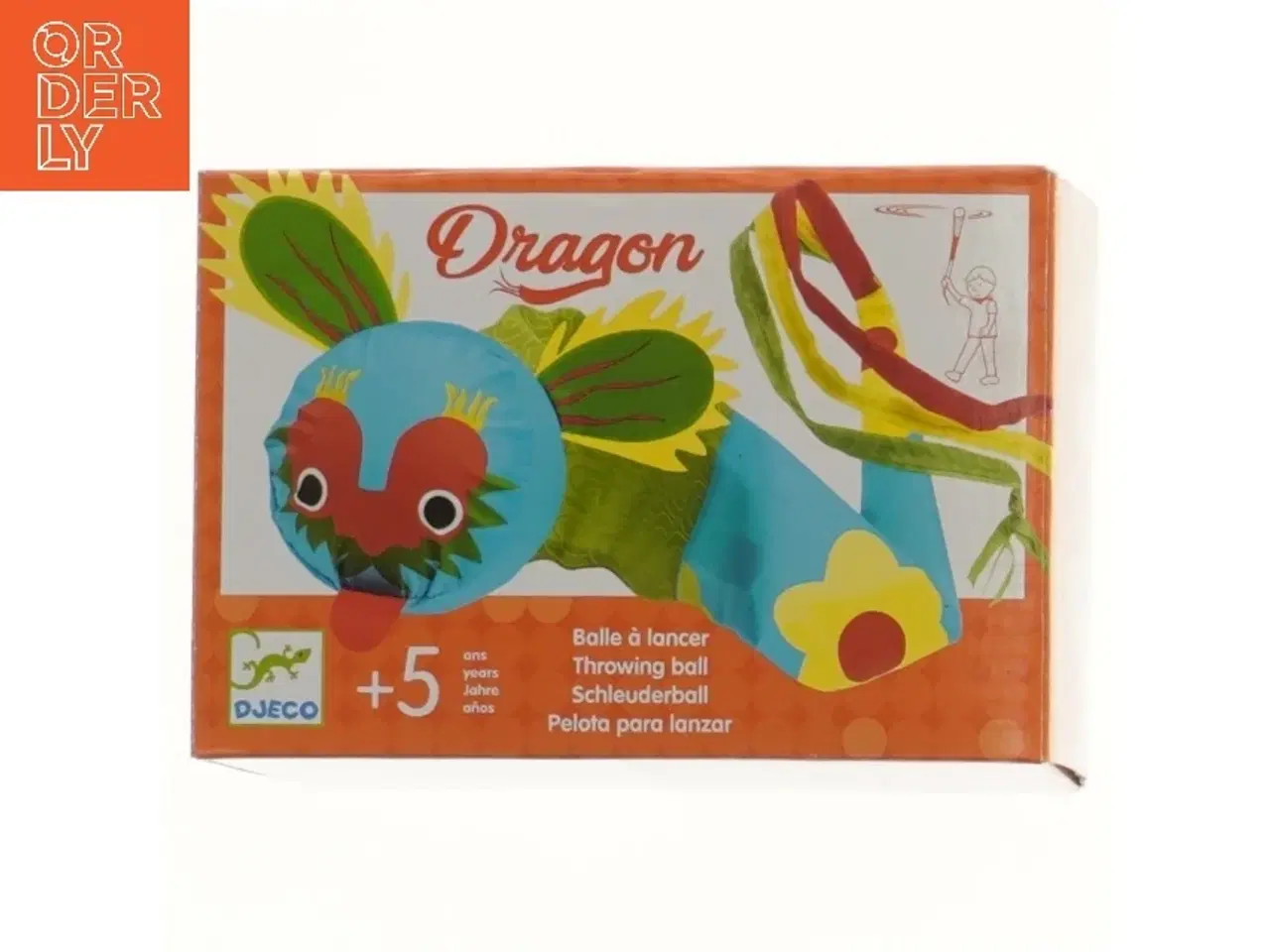 Billede 1 - Drage kastebold fra Djeco (str. 90 cm)