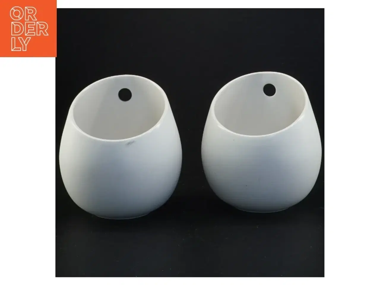 Billede 1 - Keramik skåle til ophæng fra IKEA (str. 13 x 11 cm)