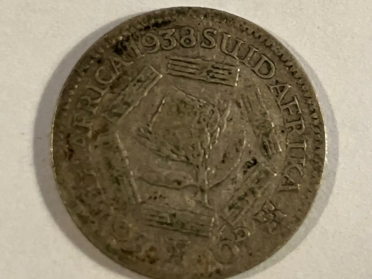 Billede 1 - 6 Pence South Africa 1938