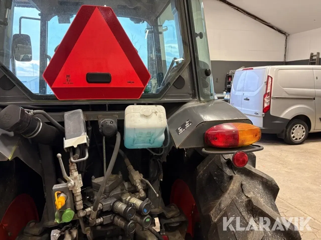 Billede 12 - Traktor Kubota M5072N med frontlift og V-plov