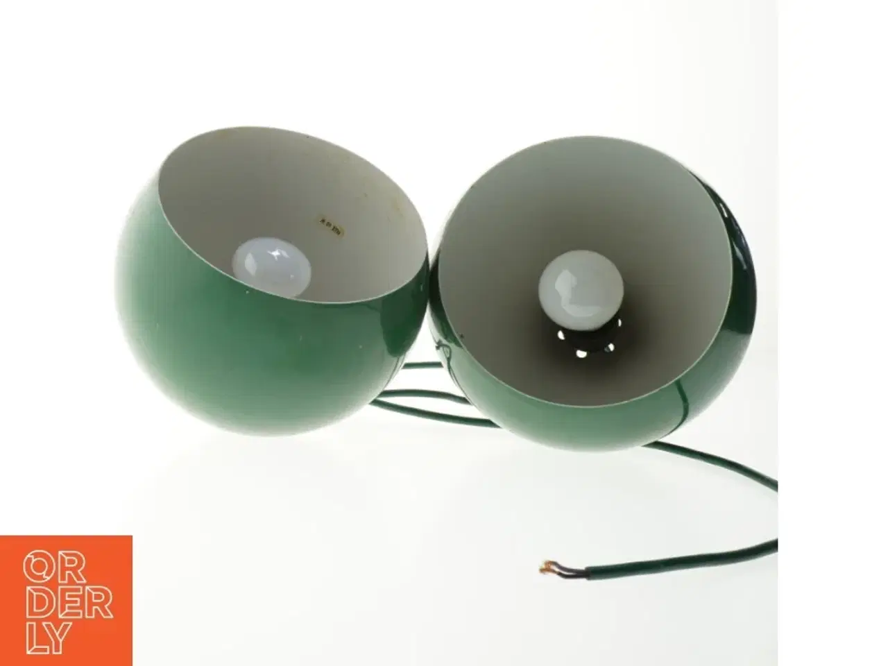 Billede 2 - Grøn pendellampe (str. 16 cm)