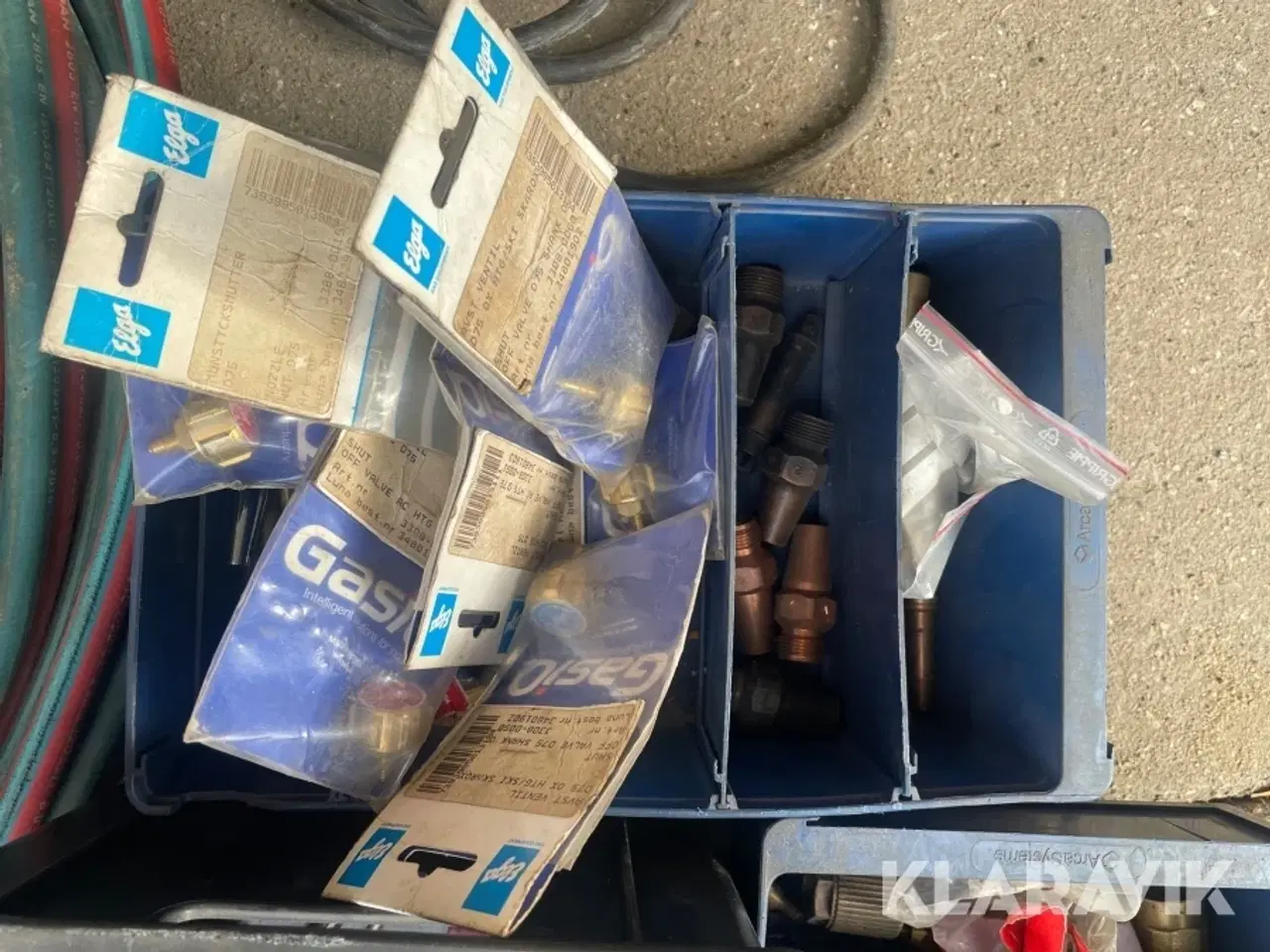 Billede 12 - Blandet Lot - sandblæsnings kit - ventiler - slanger