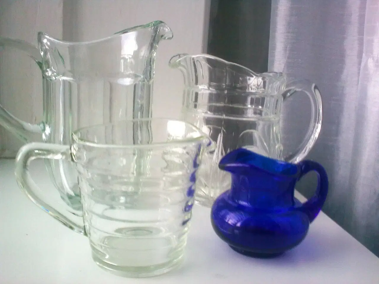 Billede 3 - Kan De hælde sæl ? Vand T kande DK glas