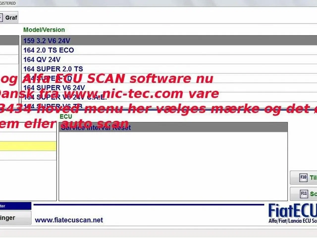 Billede 1 - MultiEcuScan test software for Fiat, Alfa Romeo, Lancia & Chrysler (FCA) fuld licens Original Dansk version