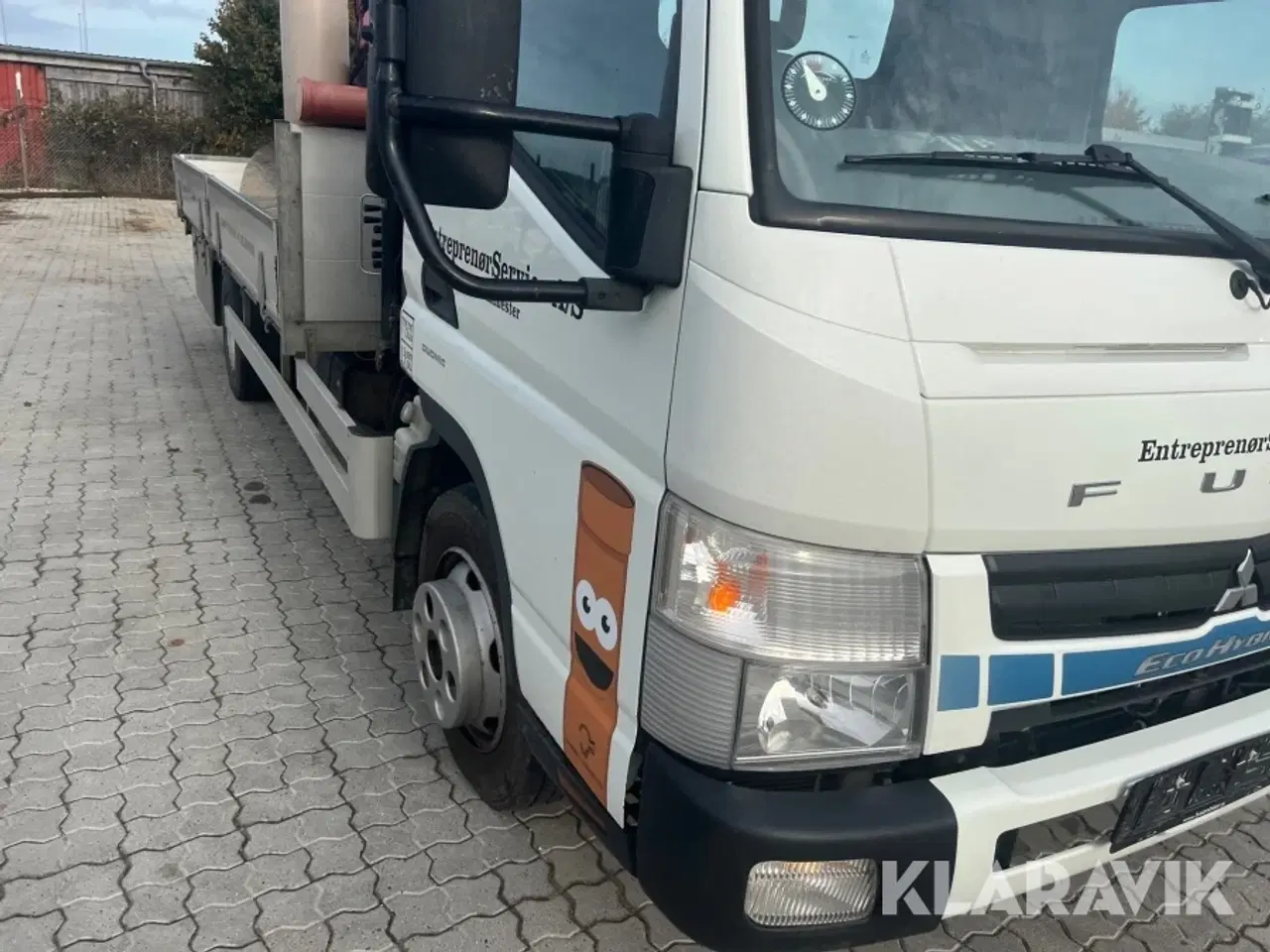 Billede 11 - Lastbil Fuso Canter 7C15 Eco Hybrid med kran