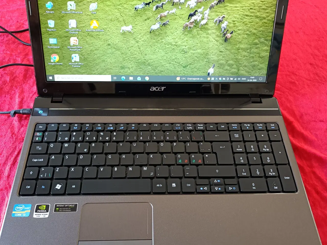 Billede 1 - Acer Aspire 15,6" skærm