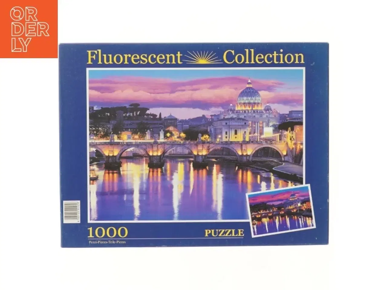 Billede 1 - Fluorescent Collection puslespil 1000 brikker fra Clementoni (str. 1000 brikker 67,7x47,7 cm)