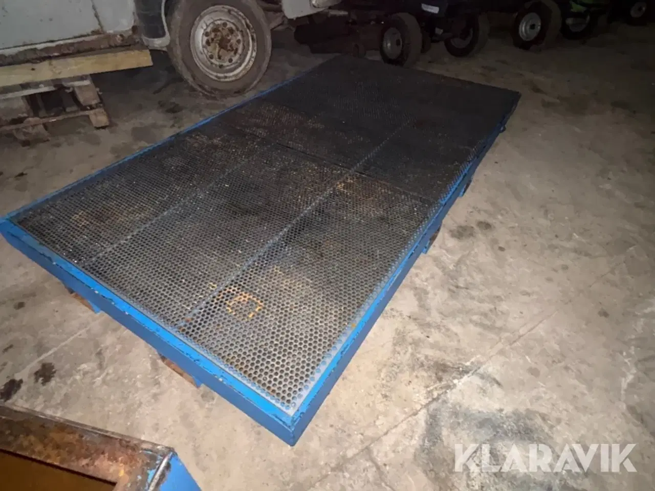 Billede 6 - Spildolie bakke til 8 olietønder