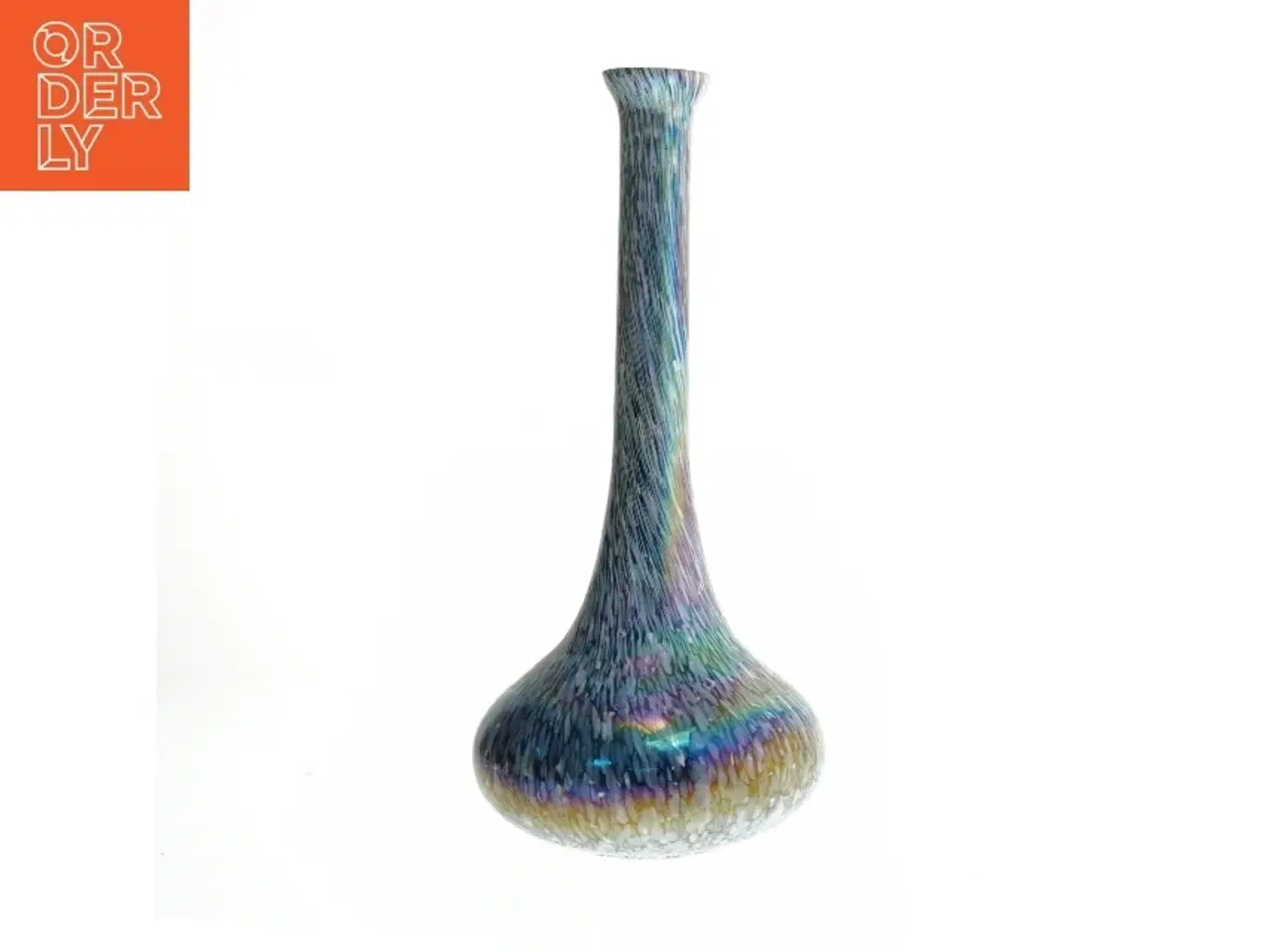 Billede 1 - Farverig dekorationsvase (str. 29 cm)