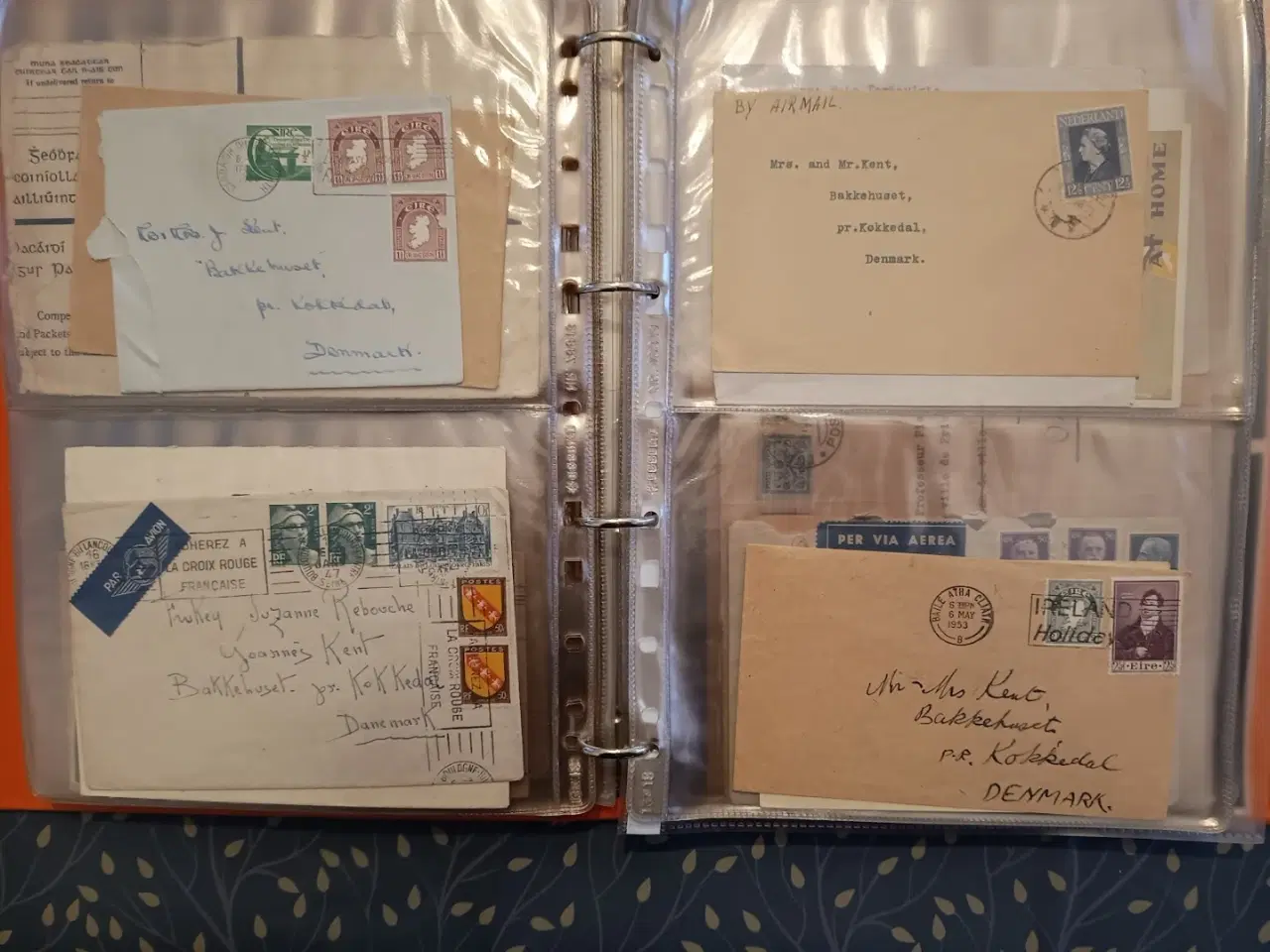 Billede 19 - Mappe med gamle breve