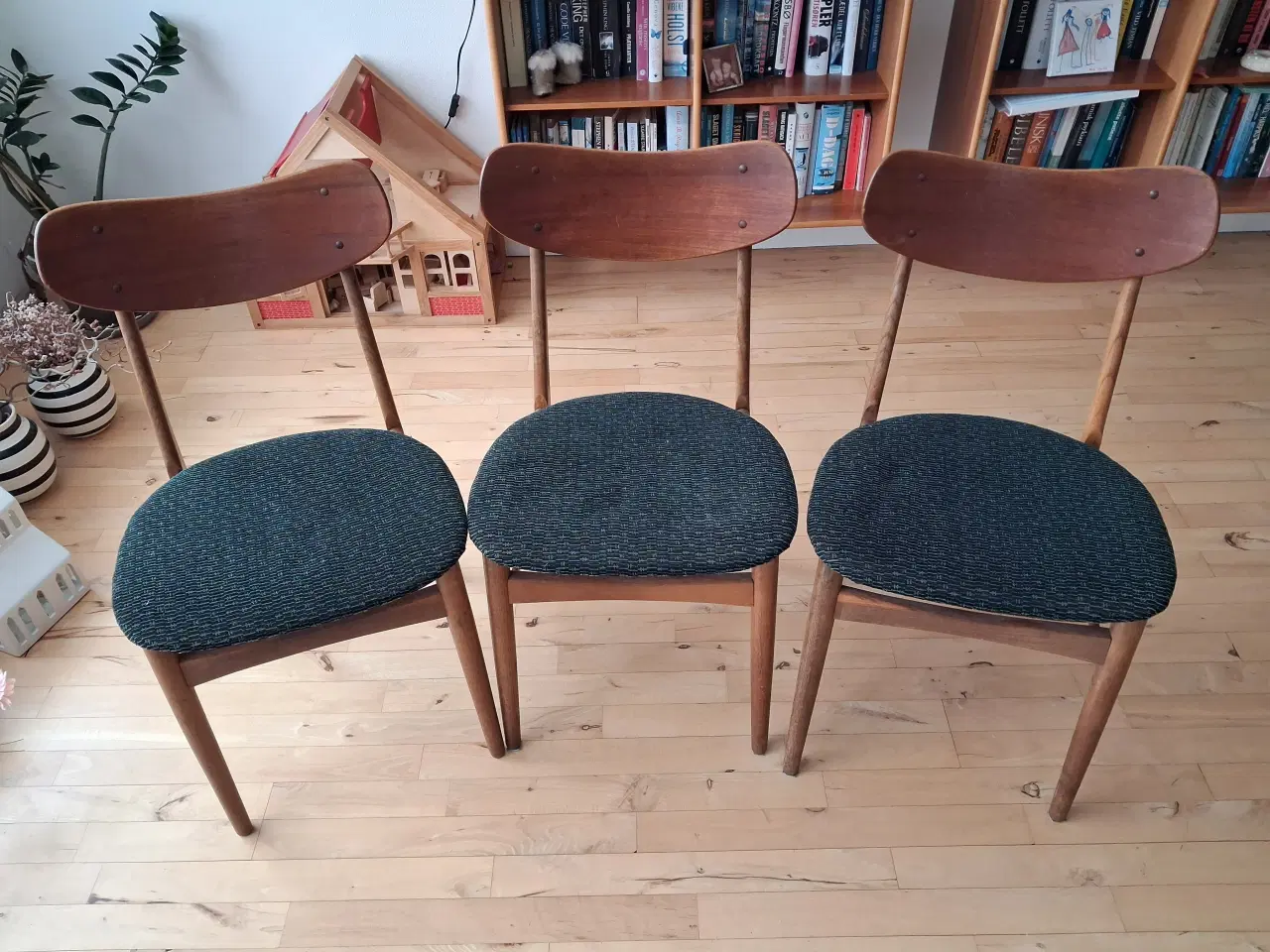 Billede 1 - Teaktræ spisebordsstole