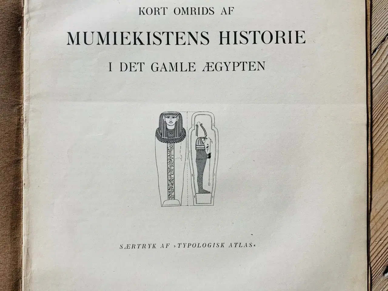 Billede 1 - Mumiekistens historie (1920) - Valdemar Schmidt