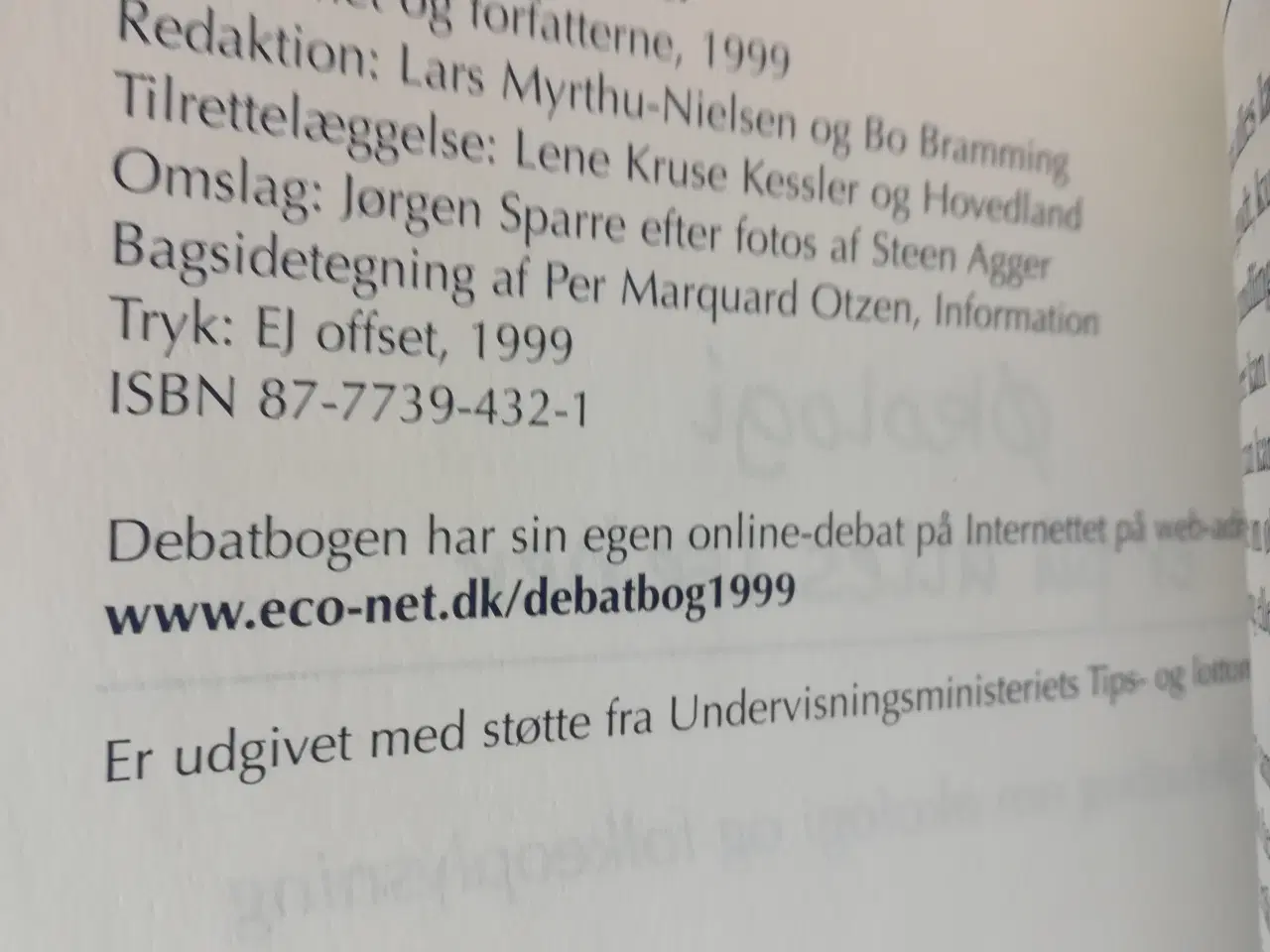 Billede 2 - Økologi er på alles læber - debatbog om økologi