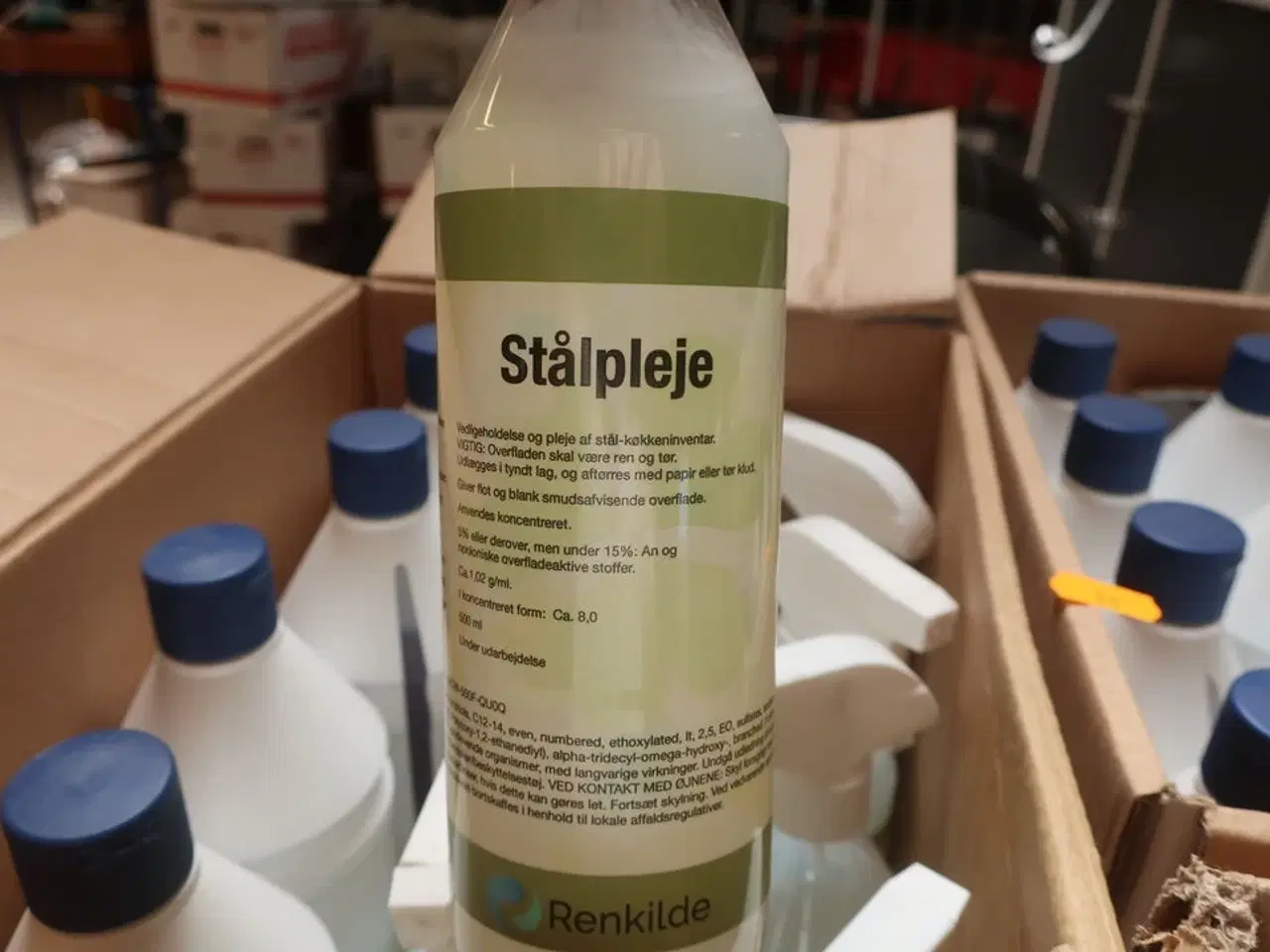 Billede 10 - Div. rengøringsartikler samt kemi (se billeder)