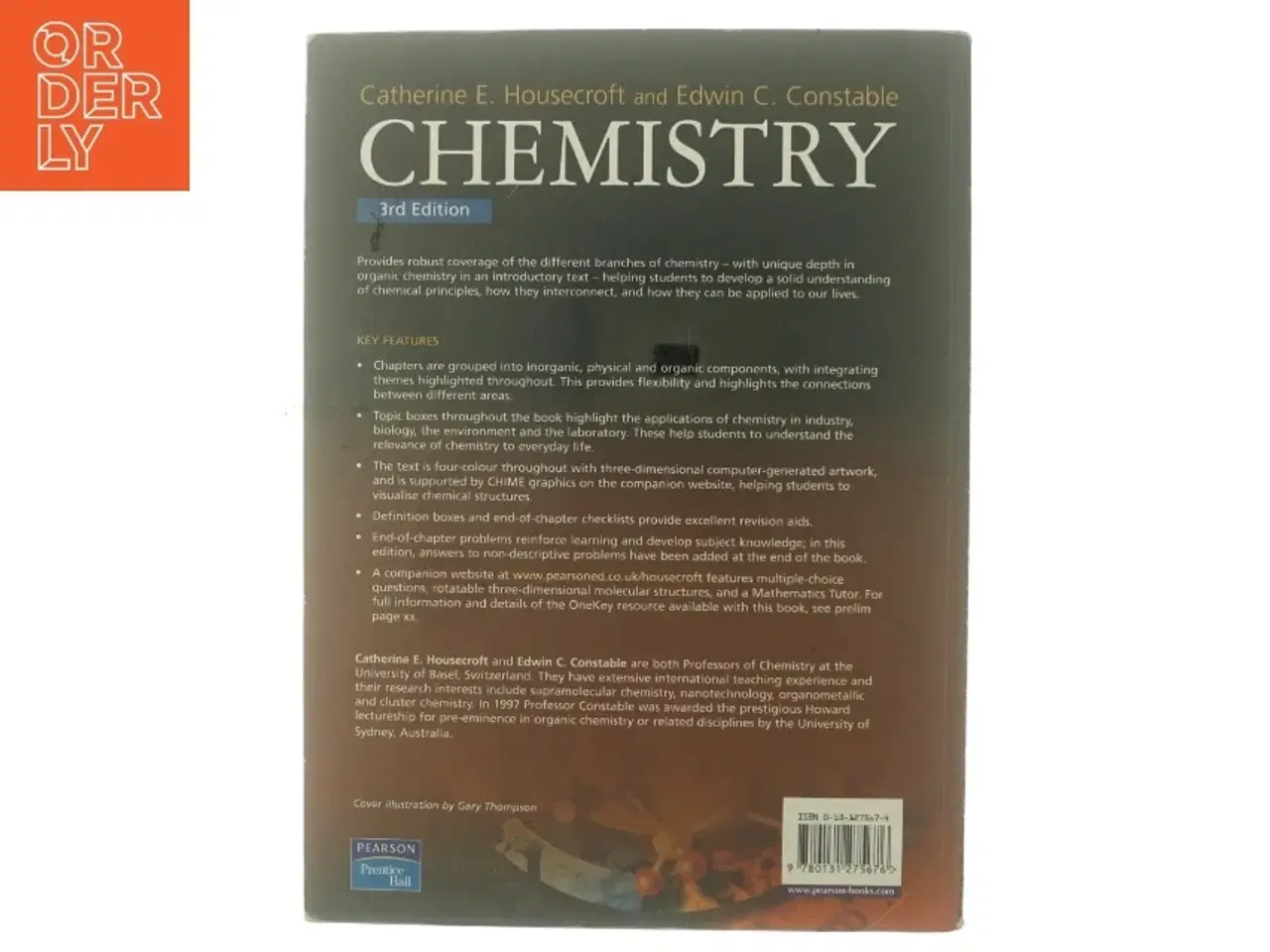 Billede 3 - Chemistry : an introduction to organic, inorganic, and physical chemistry af Catherine E. Housecroft (Bog)