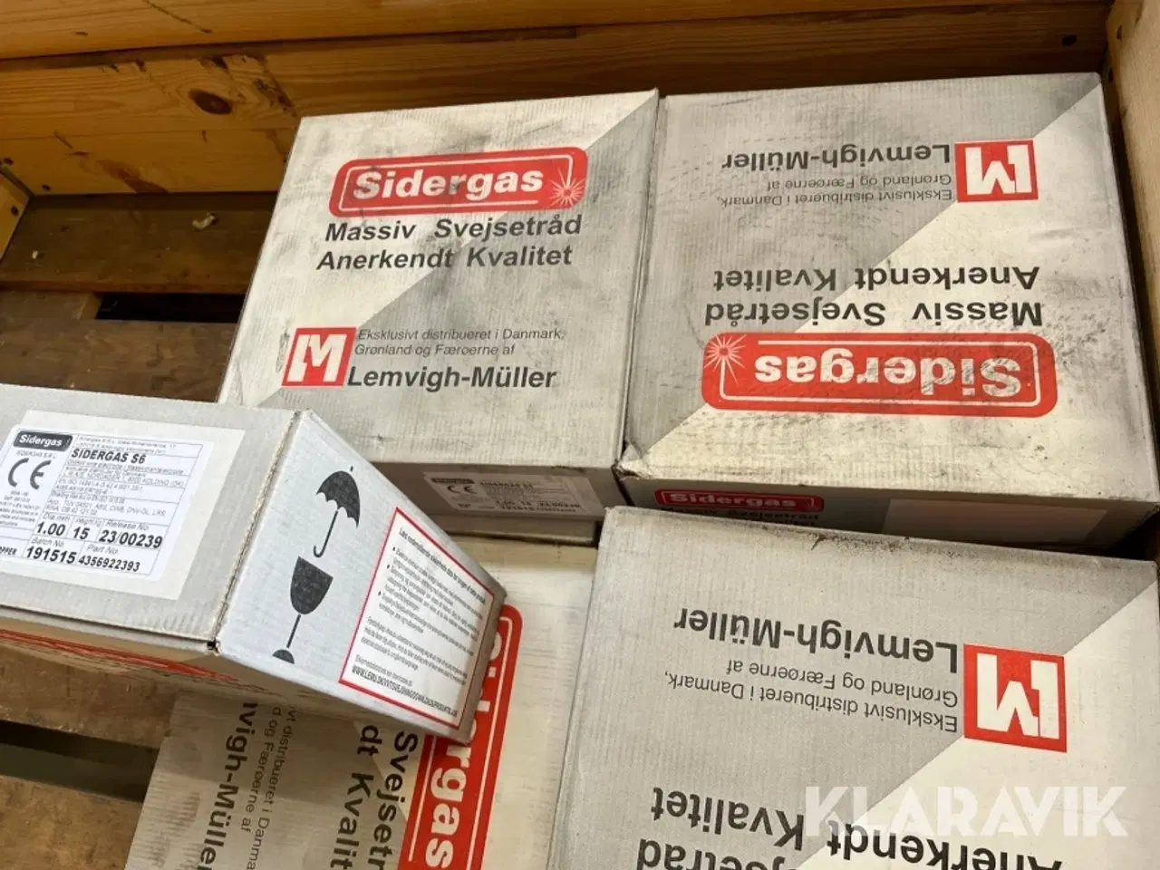Billede 6 - Svejsetråd Sidergas S6 8 kasser