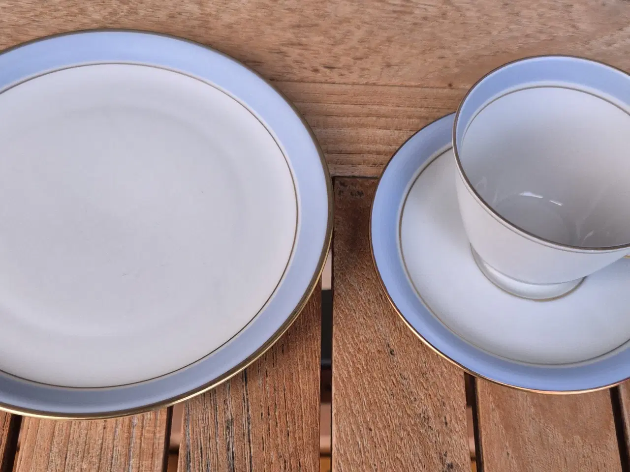 Billede 4 - Porcelæn, Spise - kaffestel, Fredensborg K P M,
