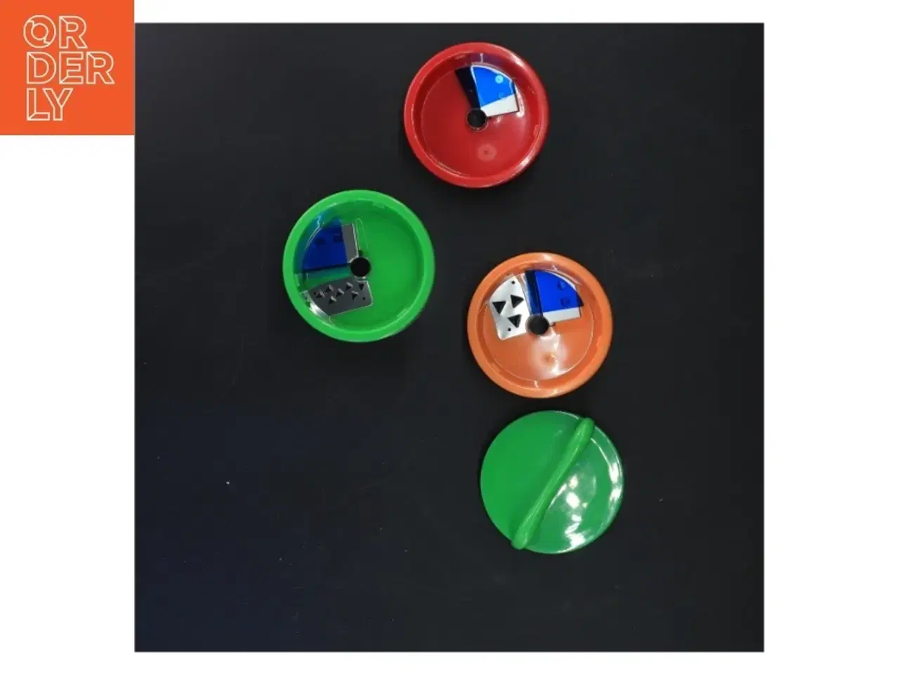 Billede 3 - Grøntsagsskærer med farvestrålende skiver (str. 12x8 cm)