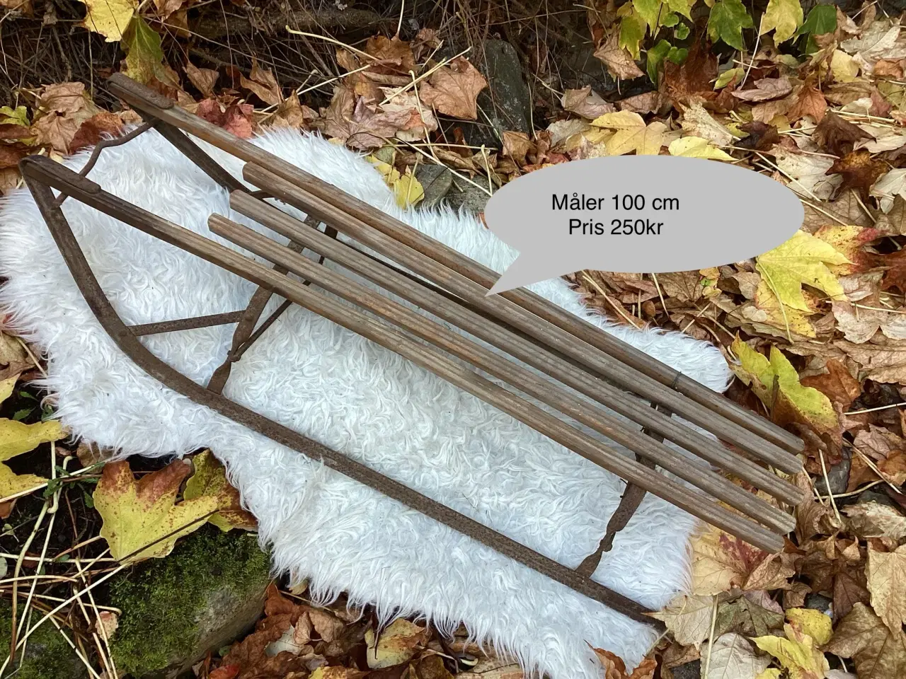 Billede 3 - 4 forskellige retro kælke