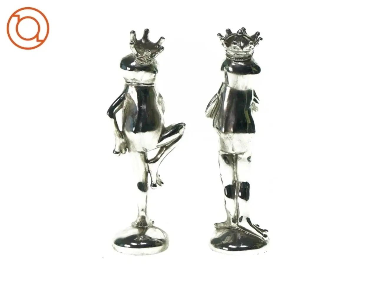 Billede 2 - Frø dekorationer (2 stk) (str. 20 cm)