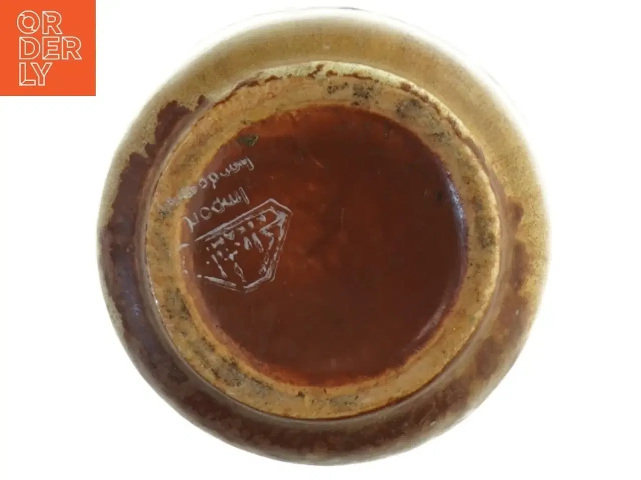Billede 3 - Keramikvase (str. H. 15 cm ø. 8 cm)