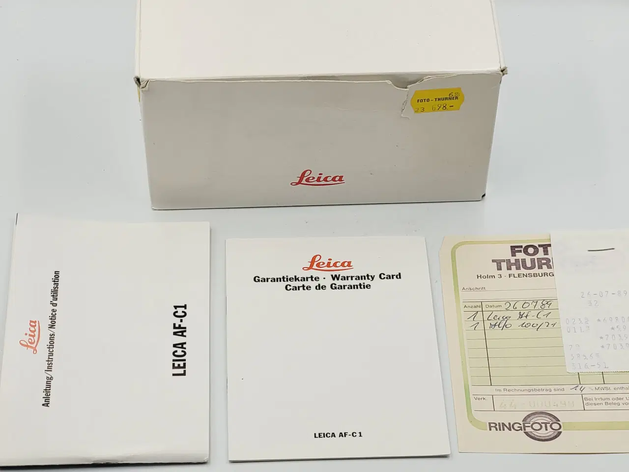 Billede 2 - ⭐️· Analogkamera: Leica AF-C1 - Sjældent 