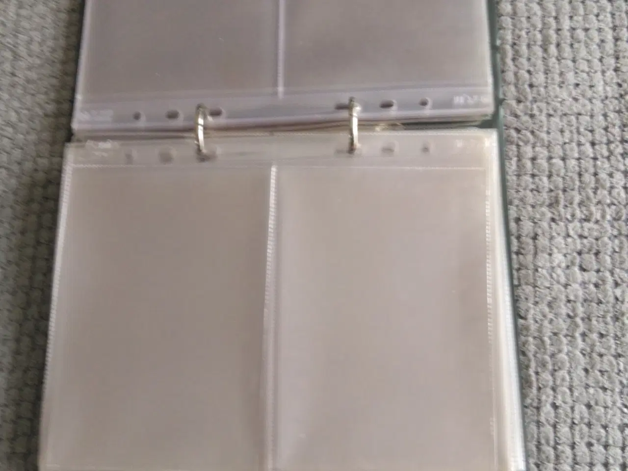 Billede 3 - Postkortmapper. 6 postkortmapper med 50 plasticlom