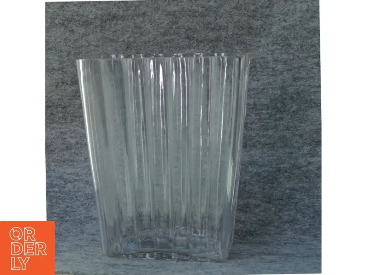 Billede 1 - Vase i glas (str. 16 x 9 cm)